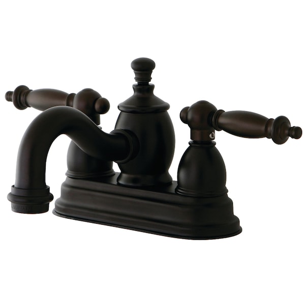 KS7105TL 4" Centerset Bathroom Faucet, Oil Rubbed Bronze